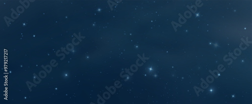 Starry sky background, starry universe, Milky Way galaxy png. Background of beautiful cosmic nebula.	