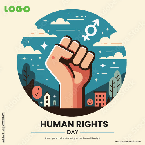 Human Rights Day Awareness Poster