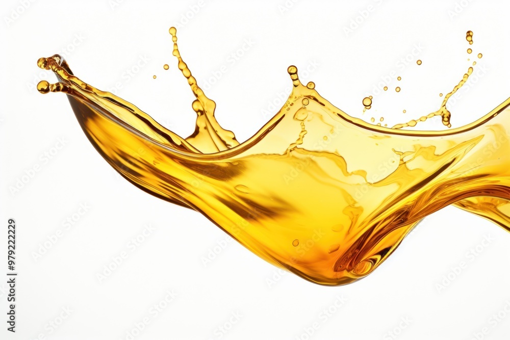 Fotografie Cooking oil backgrounds white background refreshment.