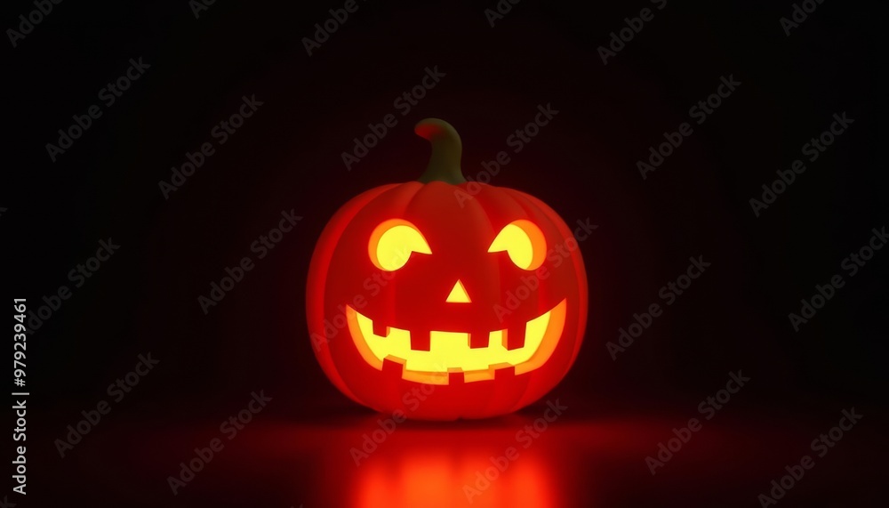 Glowing JackoLantern perfect for Halloween Glowing JackoLantern perfect for Halloween