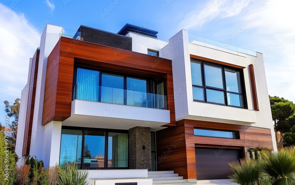 clean and beauty modern house stock photo --ar 8:5 --v 6.1 Job ID: 6b46bce3-3af2-452f-a7d2-a64f24607cad