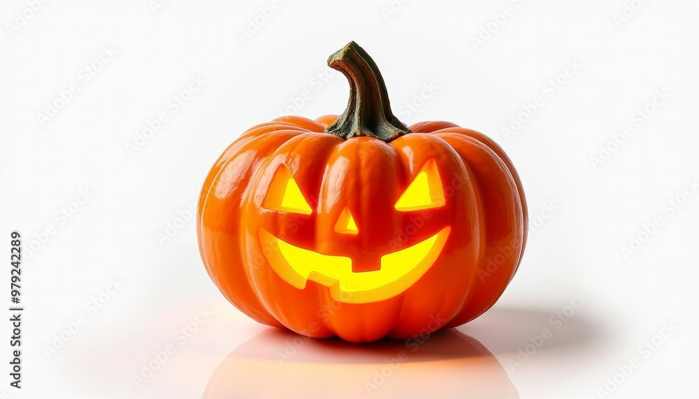 Bright and cheerful jackolantern for Halloween Bright and cheerful jackolantern for Halloween