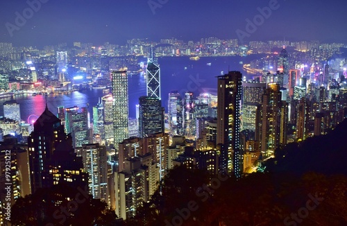 Wallpaper Mural 香港の夜景 Torontodigital.ca