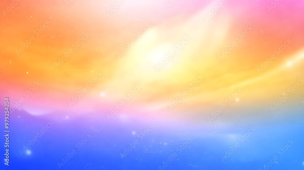 Naklejka premium Abstract Soft Colorful Gradient Sky Background