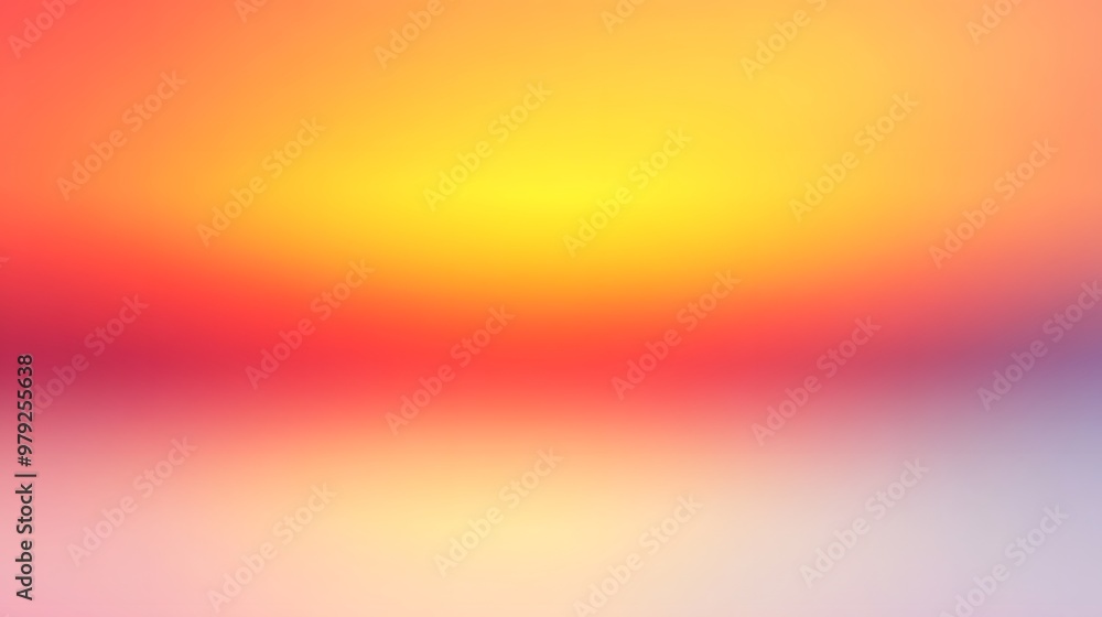 Abstract Gradient Background with Yellow Orange Pink and Purple Hues Abstract Gradient Background with Yellow Orange Pink and Purple Hues