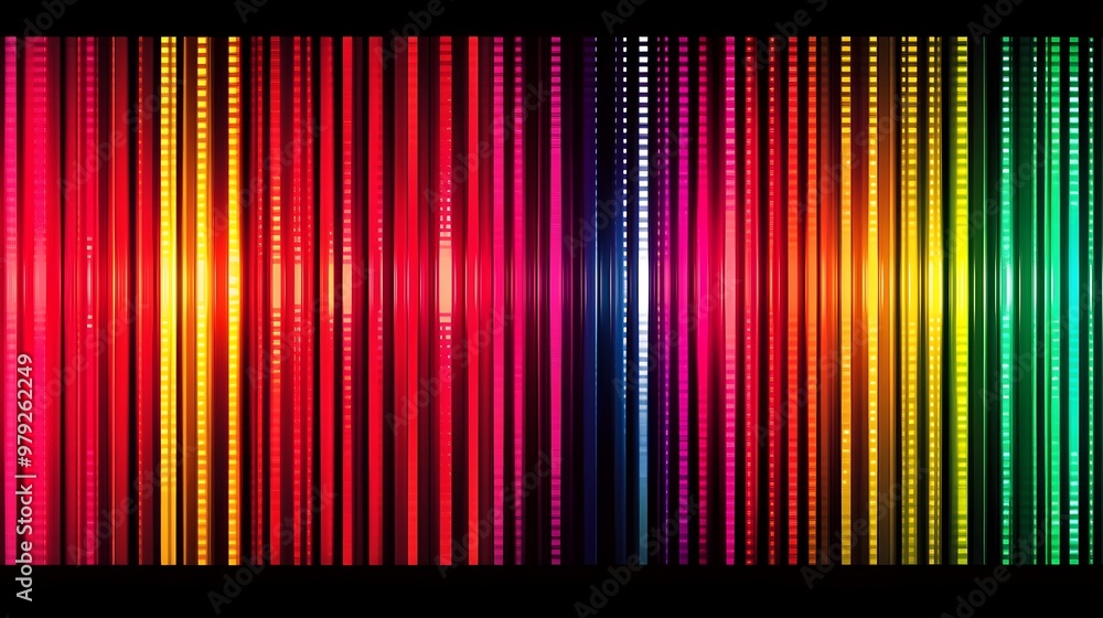 Abstract Colorful Striped Pattern Background Abstract Colorful Striped Pattern Background