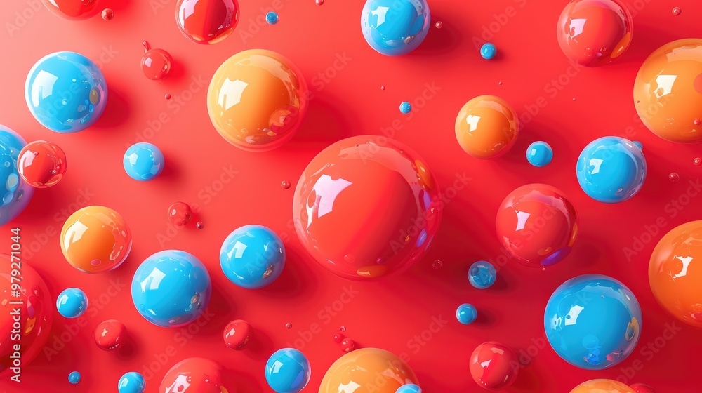 Vibrant and Colorful Spherical Balls Arranged in an Abstract Textured Pattern Background Glossy Shiny 3D Orbs in a Creative Digital Rendering with Minimalist Modern Design Vibrant and Colorful Spherical Balls Arranged in an Abstract Textured Pattern Background Glossy Shiny 3D Orbs in a Creative Digital Rendering with Minimalist Modern Design