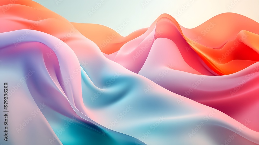 Obraz premium abstract wave background