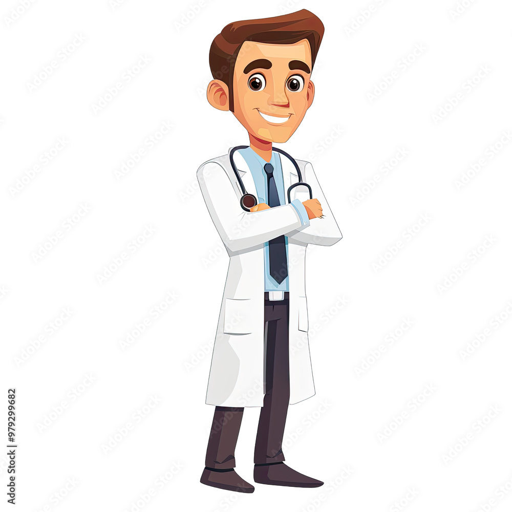 funny cartoon doctor on transparent background png funny cartoon doctor on transparent background png