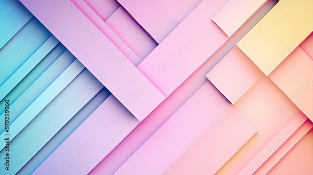 A colorful background with pink, yellow, and blue stripes A colorful background with pink, yellow, and blue stripes