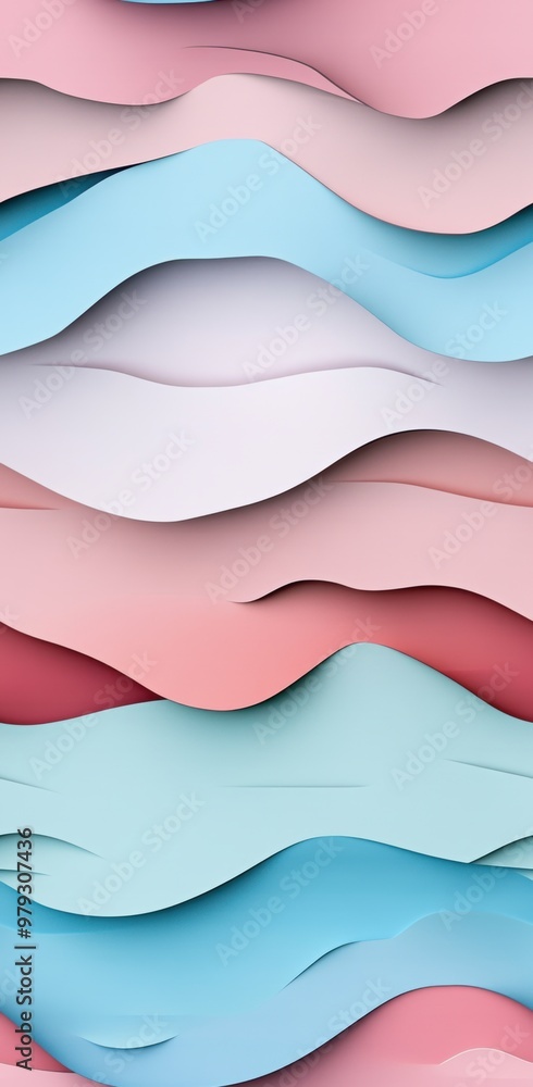 Obraz premium Abstract Wavy Background.
