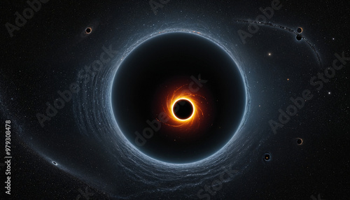 Black hole | Void in Space art