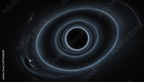 Black Hole in Space Graphic Resource