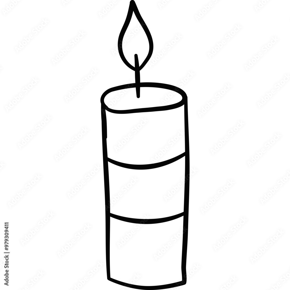 Doodle Candle Doodle Candle