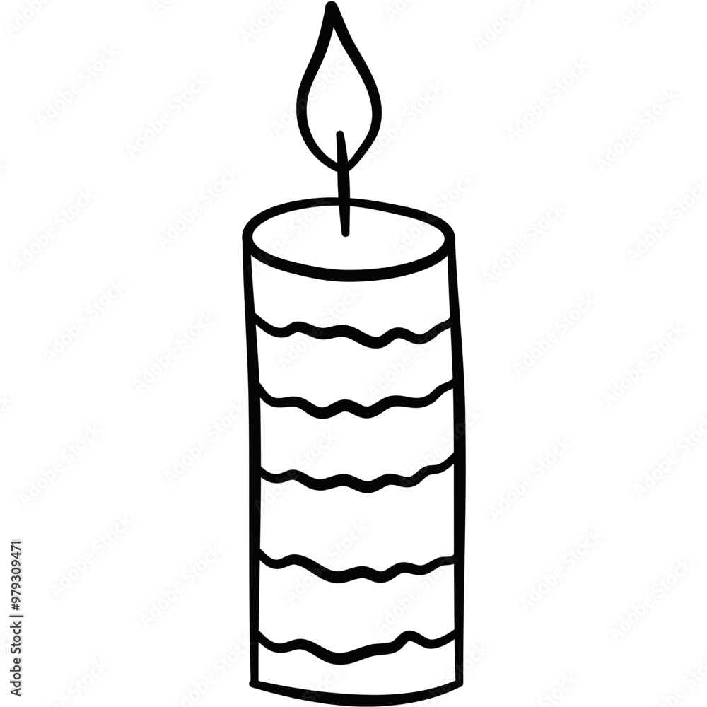 Doodle Candle Doodle Candle
