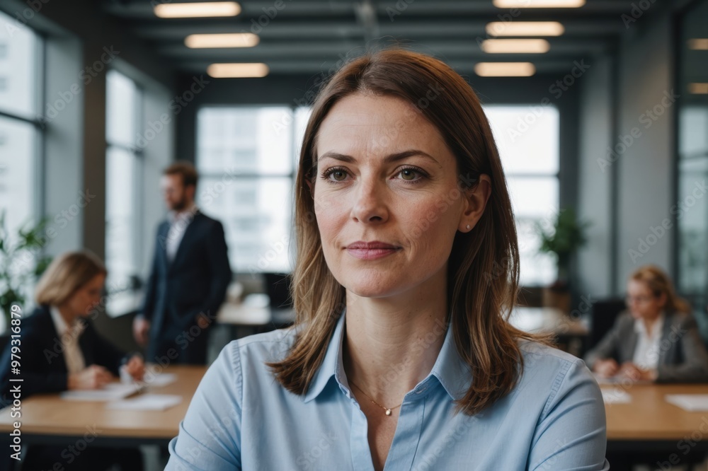 startup, office and portrait of business woman for meeting, planning and discussion for project feedback startup, office and portrait of business woman for meeting, planning and discussion for project feedback