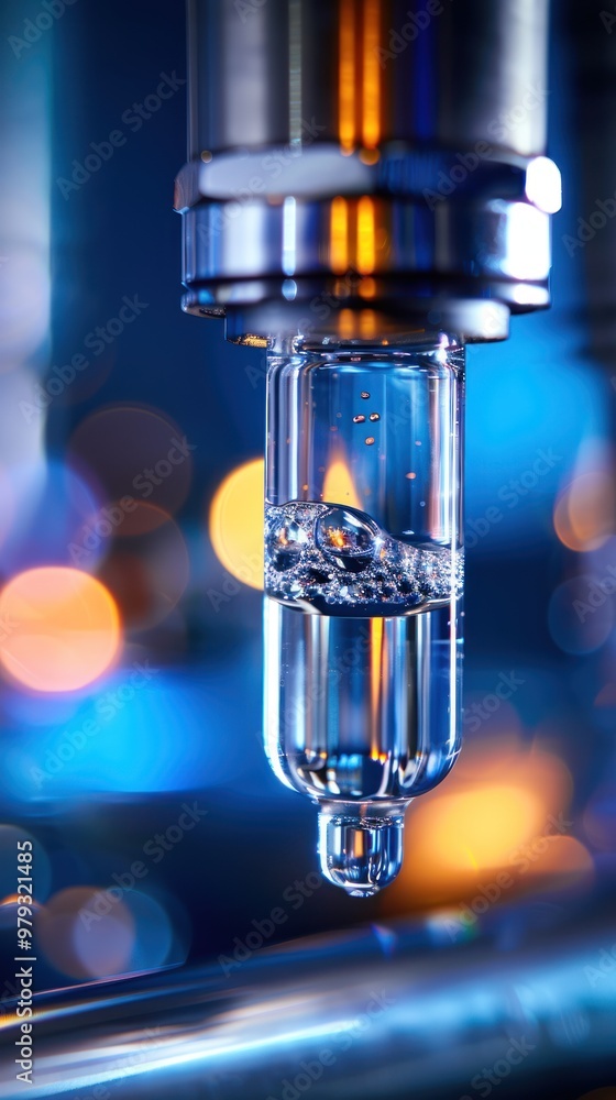 Closeup of a hydrogen fuel cell in operation. Closeup of a hydrogen fuel cell in operation.