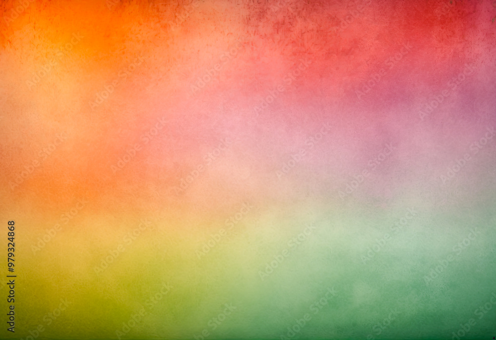 Fototapeta premium Abstract Watercolor Rainbow Background.