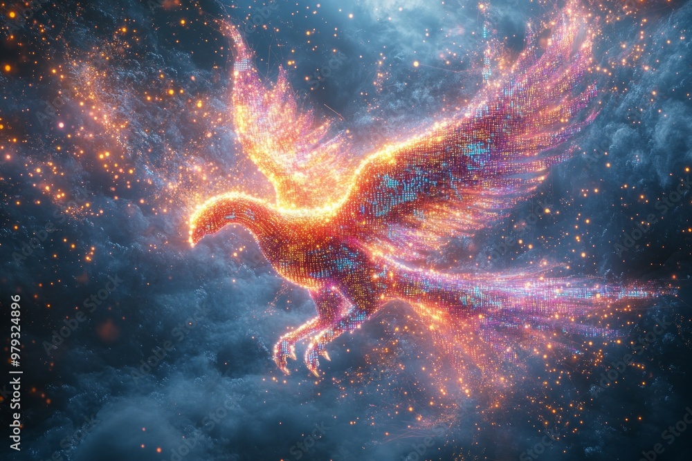 Digital Phoenix Rising, Digital Transformation Digital Phoenix Rising, Digital Transformation