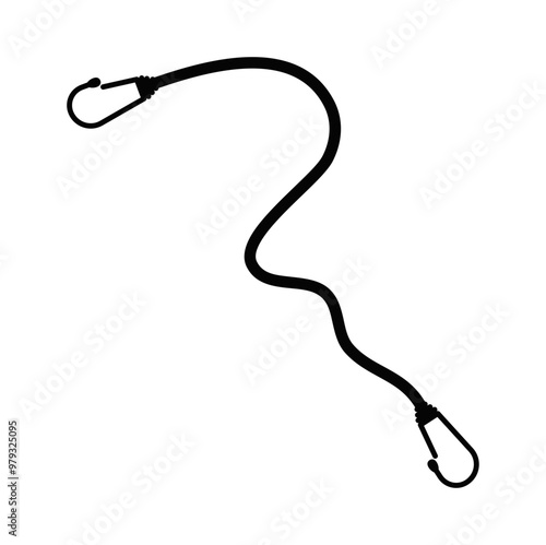 Elastic Rope With Hook