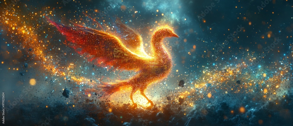 Digital Phoenix Rising, Digital Transformation Digital Phoenix Rising, Digital Transformation