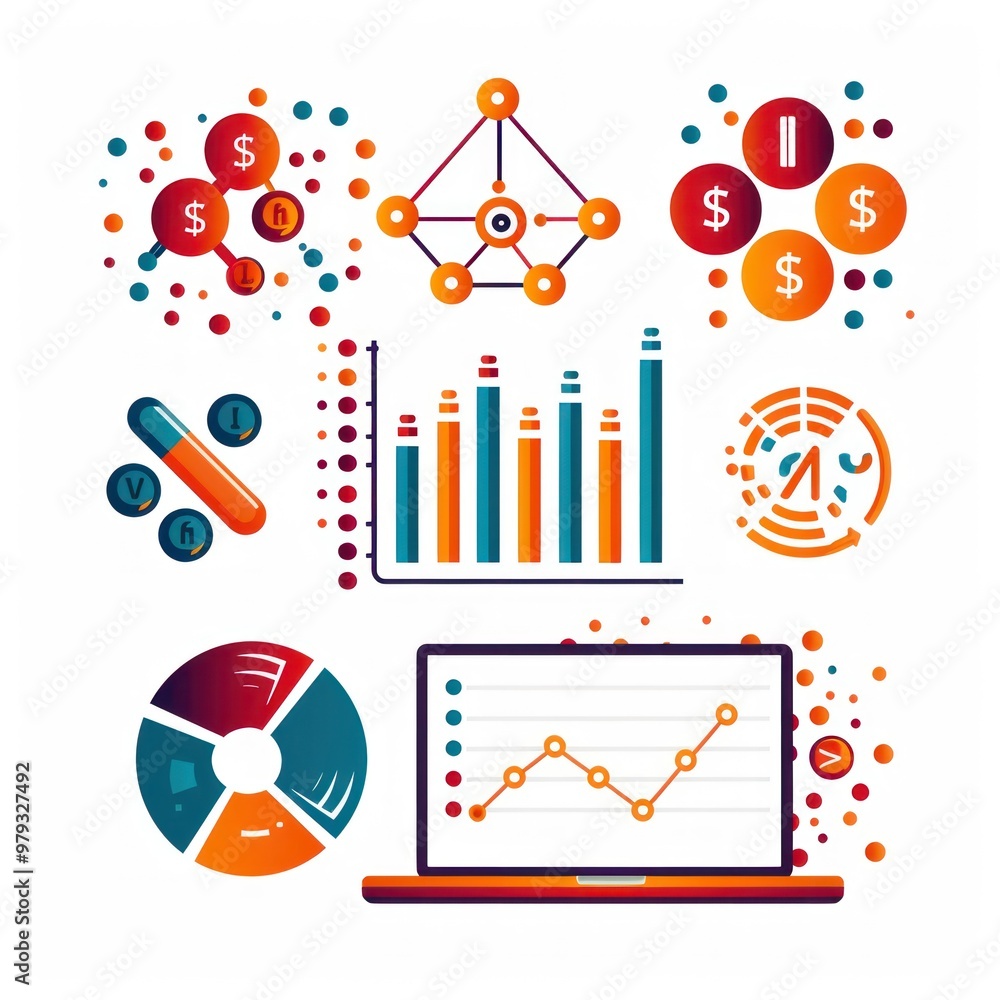 Data science lab with various computational tools.