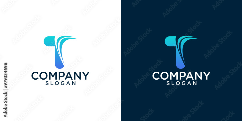 initial t abstract monogram logo design vector initial t abstract monogram logo design vector