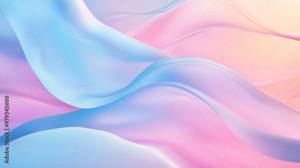 A gradient from pastel blue to light pink, with dynamic flowing abstract shapes, creating a calming yet playful composition. A gradient from pastel blue to light pink, with dynamic flowing abstract shapes, creating a calming yet playful composition.