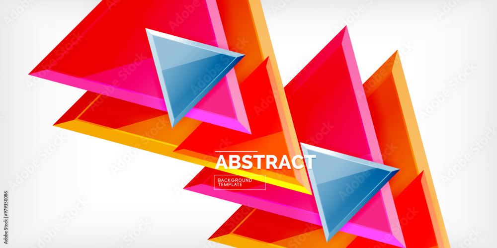 Triangle glass shapes geometric abstract background. Vector Illustration For Wallpaper, Banner, Background, Card, Book Illustration, landing page Triangle glass shapes geometric abstract background. Vector Illustration For Wallpaper, Banner, Background, Card, Book Illustration, landing page