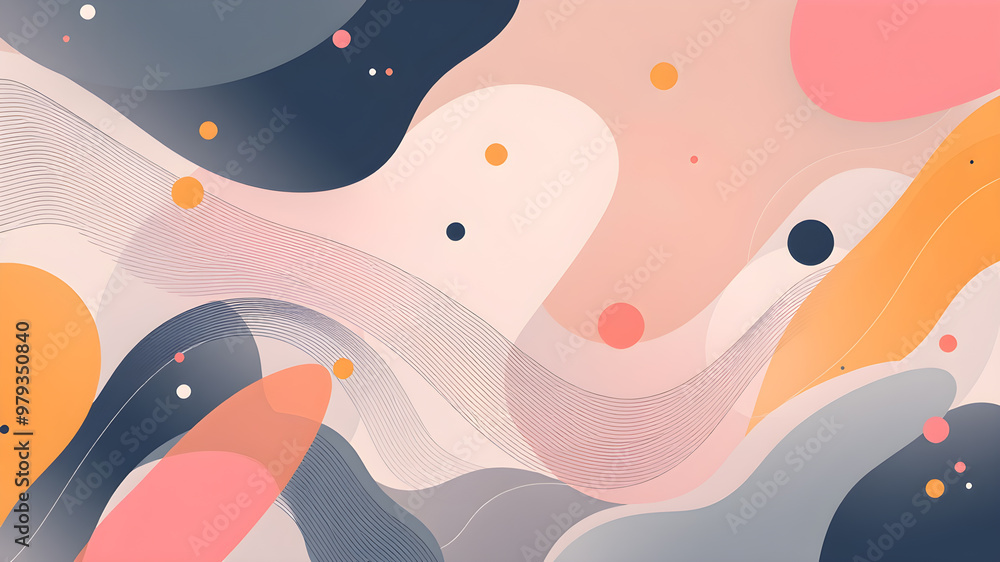 Modern Brochure Design Background. Abstract Modern templete Background. AI generated image Modern Brochure Design Background. Abstract Modern templete Background. AI generated image