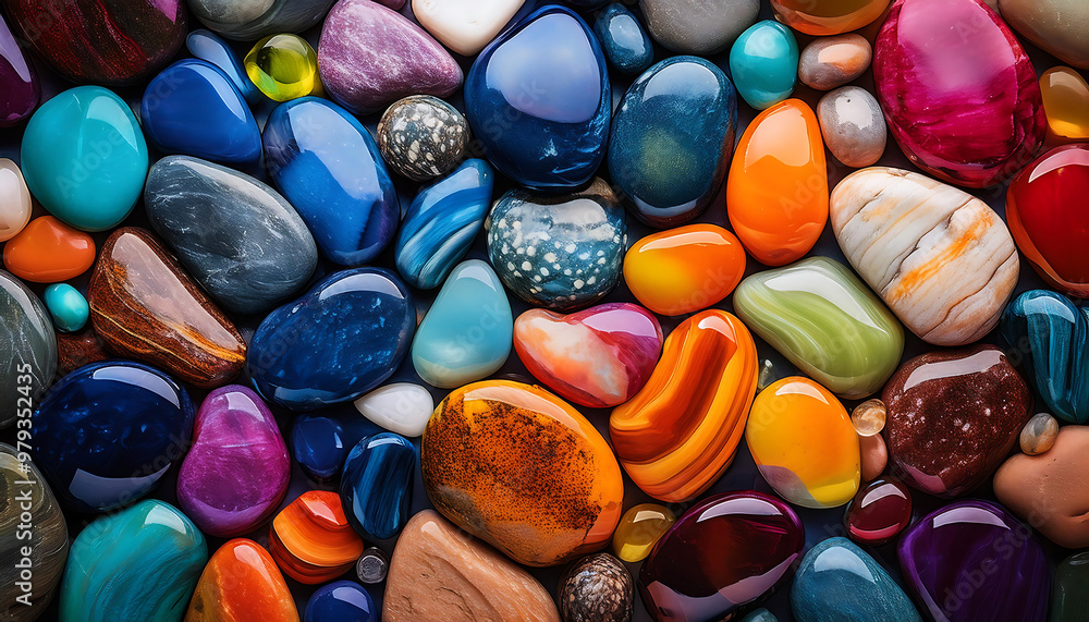 close view vibrant stone patterns featuring rich textures stunning colors close view vibrant stone patterns featuring rich textures stunning colors