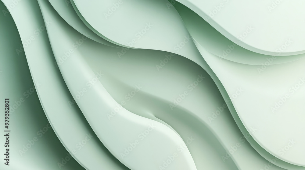 Minimalist background with soft gradient from pale green to light gray, with smooth, raised neumorphic elements casting gentle shadows in a clean design. Minimalist background with soft gradient from pale green to light gray, with smooth, raised neumorphic elements casting gentle shadows in a clean design.
