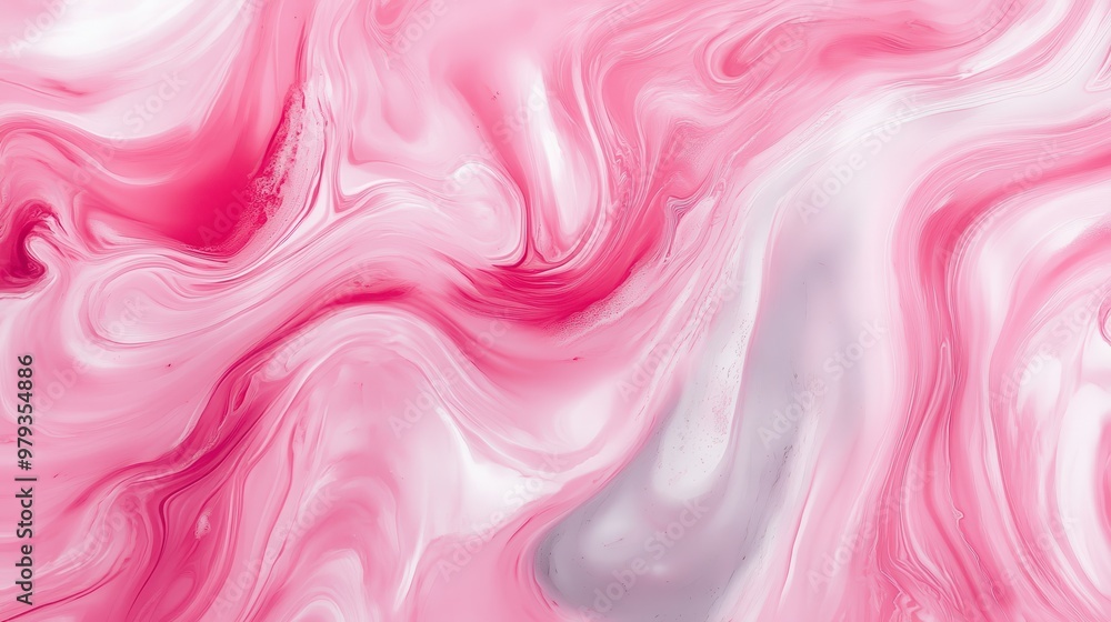 Abstract pink and gray marbled texture with fluid patterns. Abstract pink and gray marbled texture with fluid patterns.