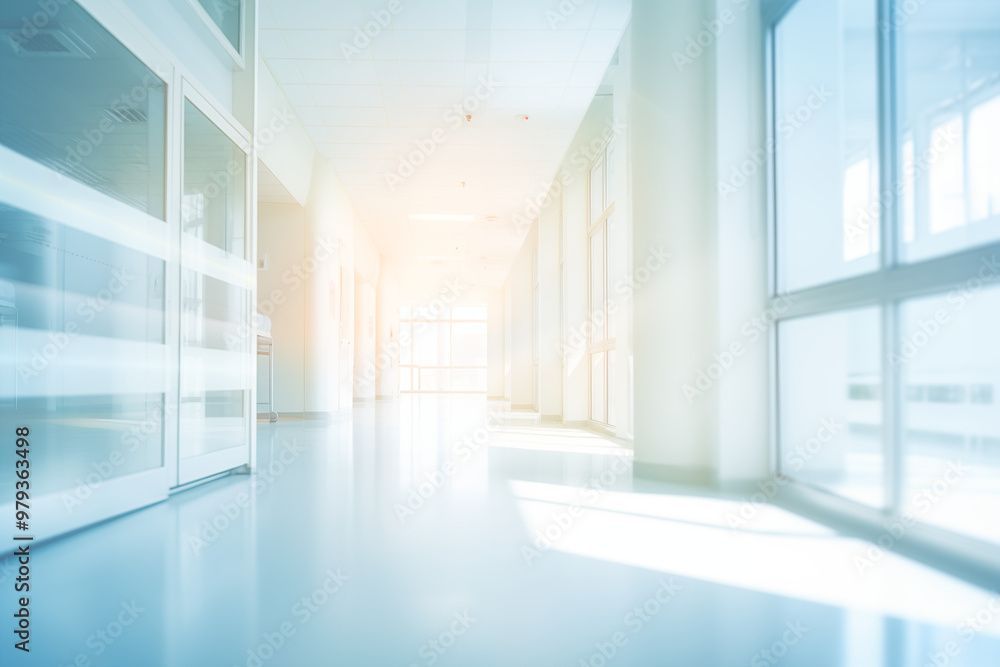 Fototapeta premium Hospital abstract environment