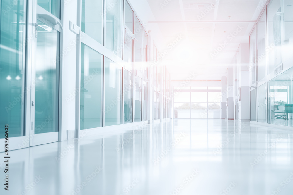 Obraz premium Hospital abstract environment
