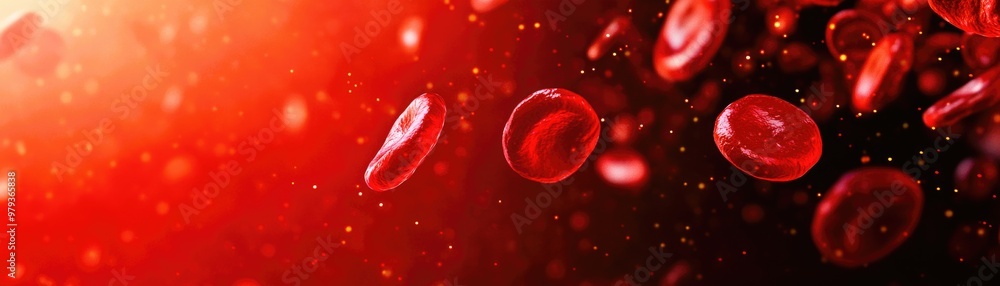 Blood cells 3d background red Blood cells 3d background red