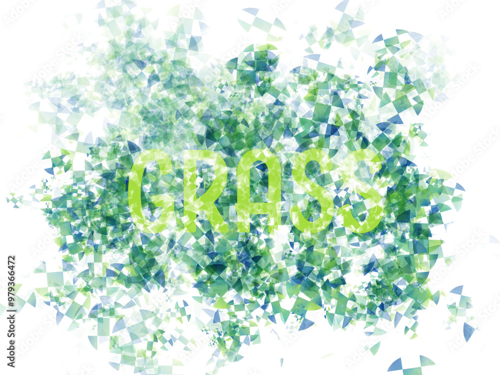 Fototapeta premium abstract background with flowers l