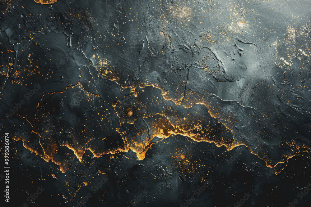 dark background Oil paint, gilded, marble texture, has spots, low saturation. dark background Oil paint, gilded, marble texture, has spots, low saturation.