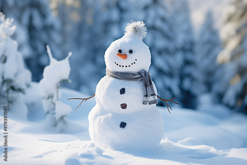 Snowman, Generative AI Snowman, Generative AI