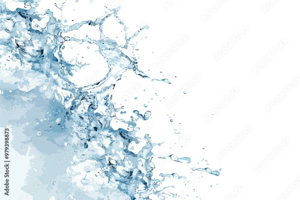 Transparent Water Background Single Clipart Isolated White Bac Transparent Water Background Single Clipart Isolated White Bac