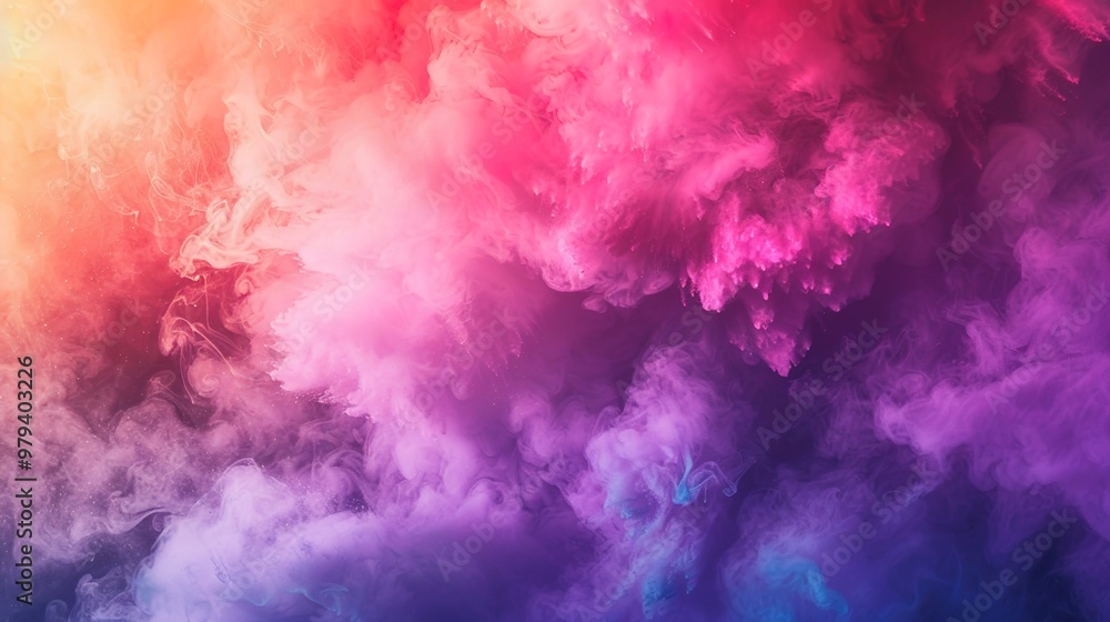 Fototapeta premium Clourful cloud wallpaper