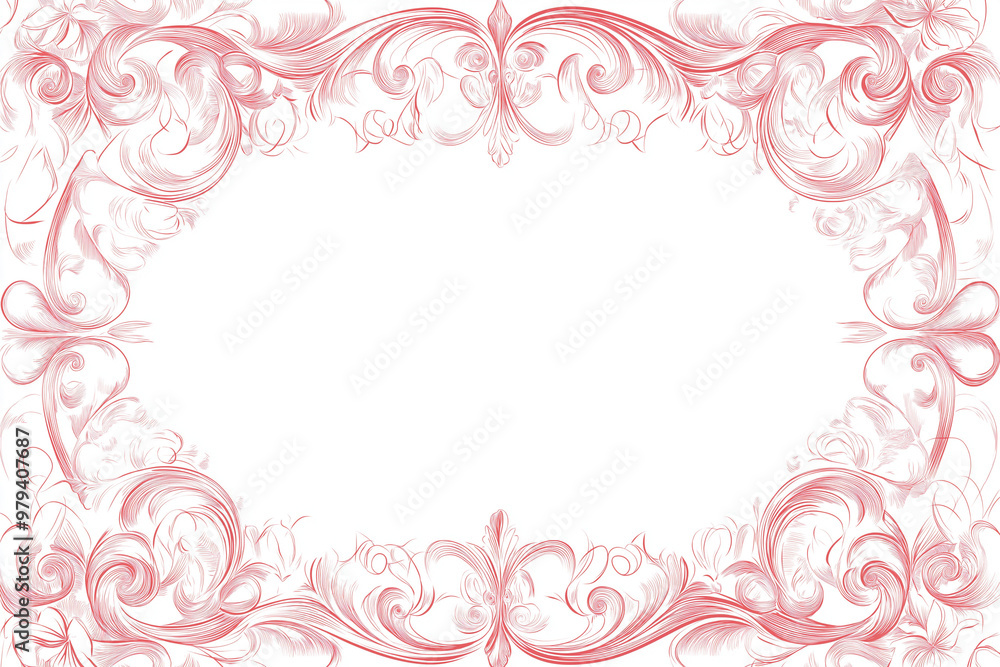 Decorative frame vector element for design Decorative frame vector element for design