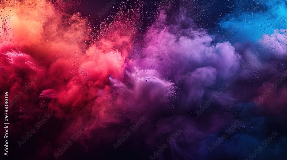 colourful cloud of holi festival colourful cloud of holi festival