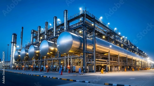 Large Warehouses, Industrial Engineering & Equipment, Petrochemical Projects, and Gas Production Facilities in Saudi Arabia