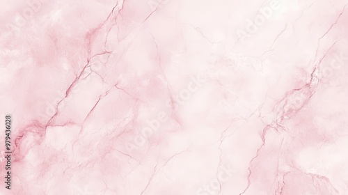 Wallpaper Mural Soft pink marble texture with subtle veins, ideal for backgrounds or design elements. Torontodigital.ca