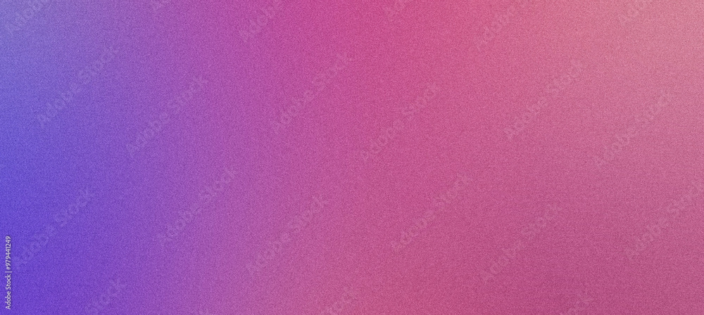 Fototapeta premium Background with grainy texture and a blend of pink and purple shades
