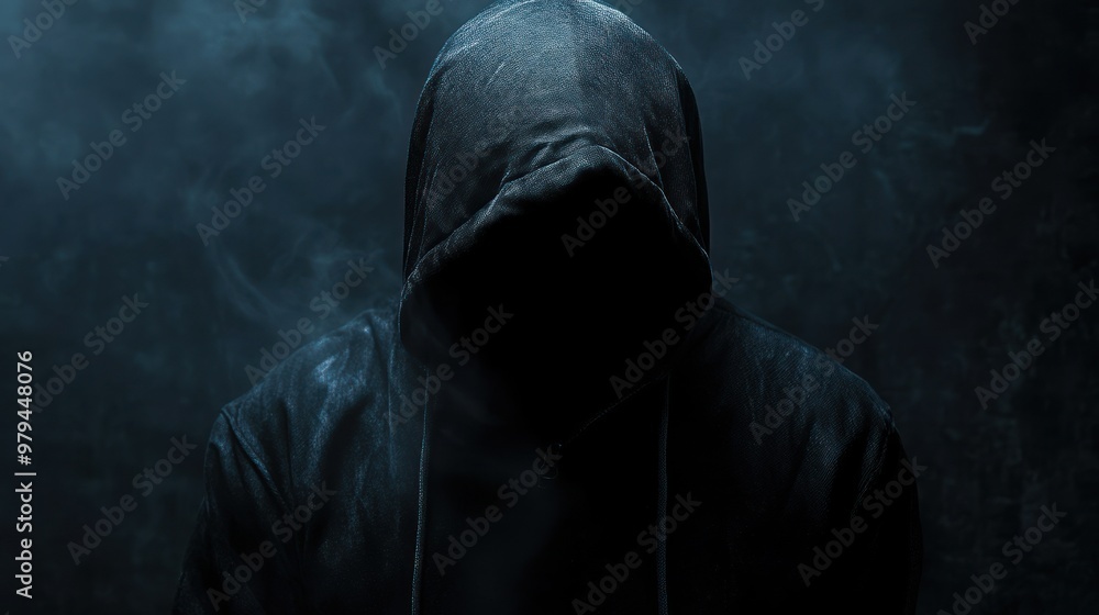 Mysterious Hooded Figure Mysterious Hooded Figure