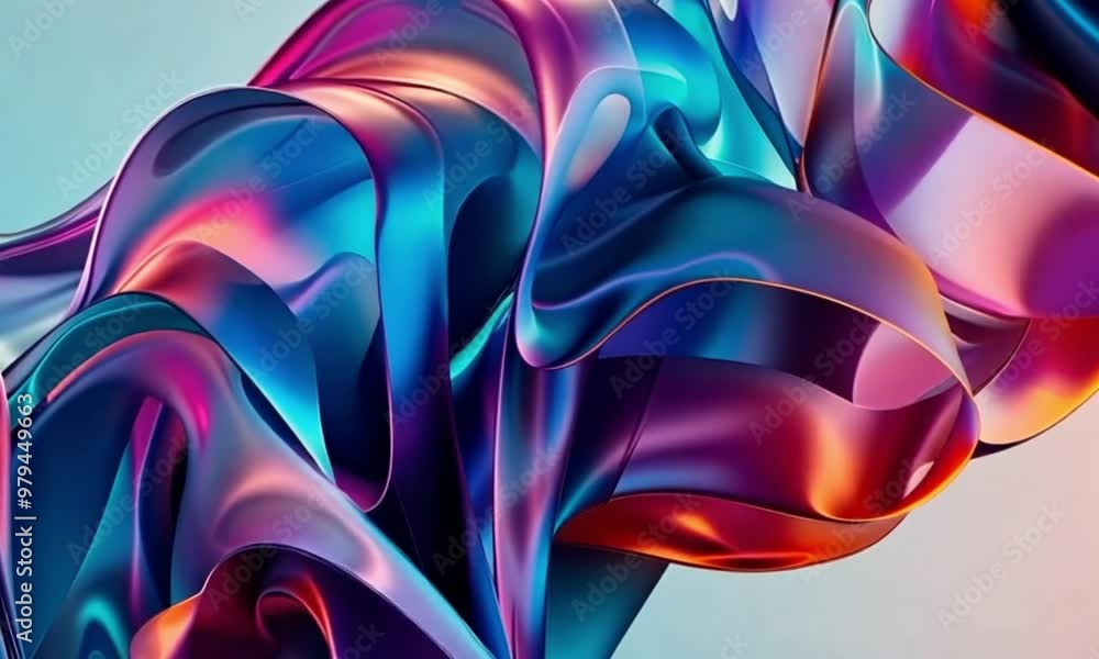 A complex composition of fluid color gradients and geometric figures, forming a striking and modern visual. A complex composition of fluid color gradients and geometric figures, forming a striking and modern visual.