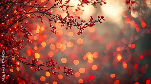 A dreamy bokeh abstract background