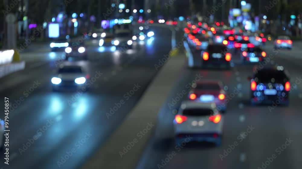 traffic at night traffic at night